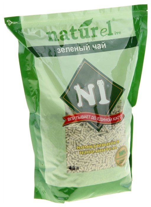 Наполнитель N1 Naturel Зеленый чай (4.5 л) (фото modal 2)