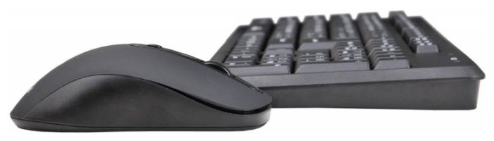 Клавиатура и мышь Oklick 270 M Black USB (фото modal 3)