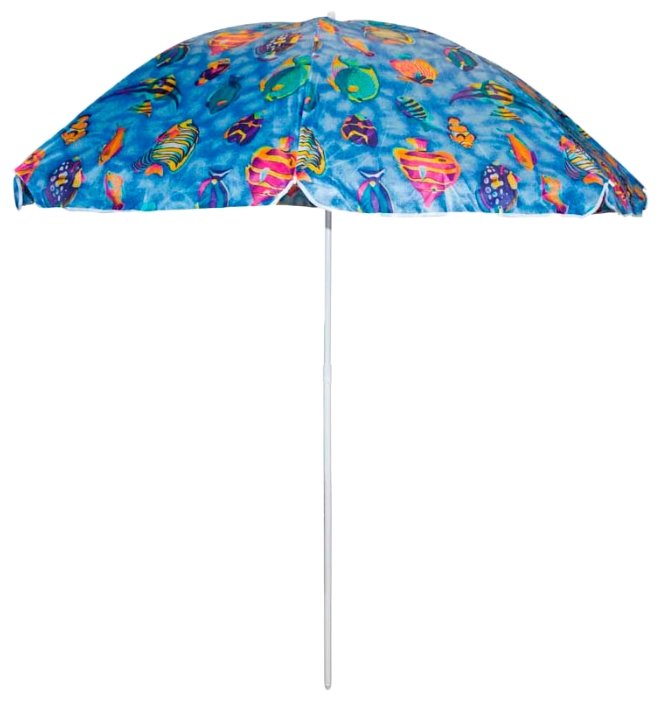 Пляжный зонт ECOS SDBU002A купол 200 см, высота 200 см (фото modal 1)
