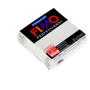 Полимерная глина FIMO Professional запекаемая 85 г белый (8004-0) (фото modal nav 1)