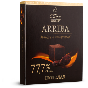 Шоколад Озерский сувенир горький порционный Arriba 77.7% какао (фото modal nav 1)