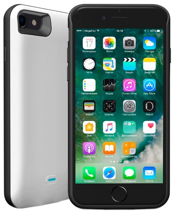 Чехол-аккумулятор Deppa NRG Case (33520) для Apple iPhone 7/iPhone 8 (фото modal 1)