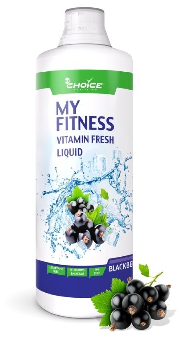 Изотоник MyChoice My Fitness Vitamin Fresh Liquid (1000 мл) (фото modal 6)
