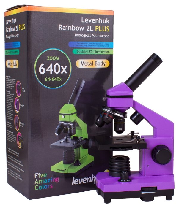 Микроскоп LEVENHUK Rainbow 2L PLUS (фото modal 32)