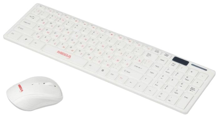 Клавиатура и мышь ProMEGA WKM3610 White USB (фото modal 3)