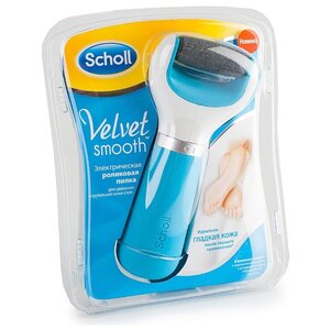 Электрическая роликовая пилка Scholl Velvet Smooth для удаления огрубевшей кожи стоп (фото modal nav 1)