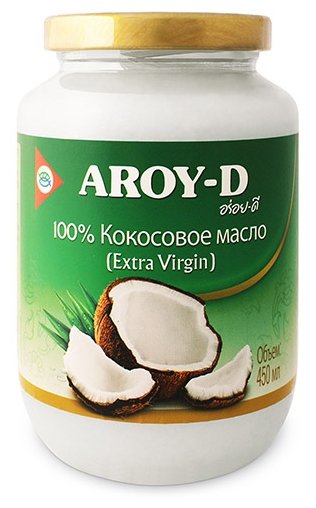 Aroy-D Масло 100% кокосовое (extra virgin) (фото modal 5)