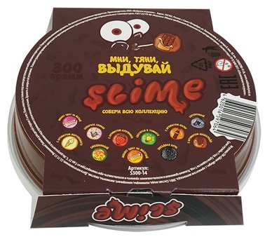 Лизун SLIME Mega с ароматом шоколада, 300 г (S300-14) (фото modal 1)