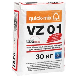 Строительная смесь quick-mix VZ 01 Зимний (фото modal nav 1)