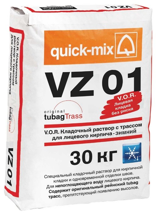 Строительная смесь quick-mix VZ 01 Зимний (фото modal 1)