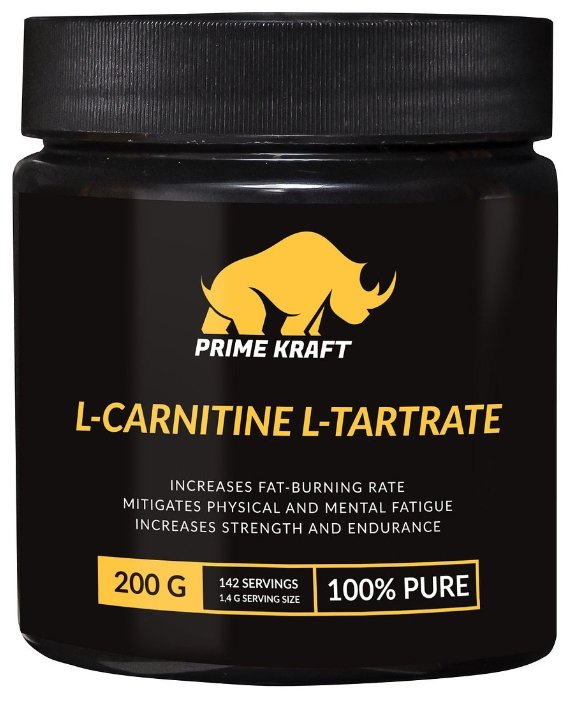 Prime Kraft L-карнитин L-Tartrate (200 г) (фото modal 1)