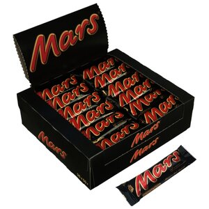 Батончик Mars с нугой и карамелью, 50 г, коробка (фото modal nav 1)