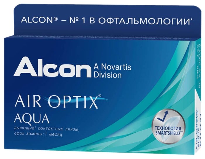 Air Optix (Alcon) Aqua (6 линз) (фото modal 1)