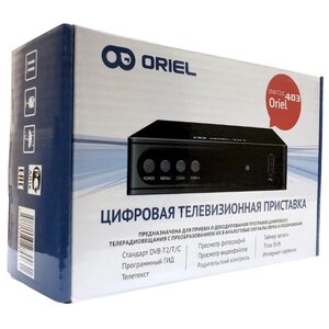 TV-тюнер Oriel 403 (DVB-T2/C) (фото modal nav 6)