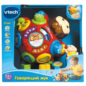 Каталка-игрушка VTech Говорящий жук (80-111226) со звуковыми эффектами (фото modal nav 2)