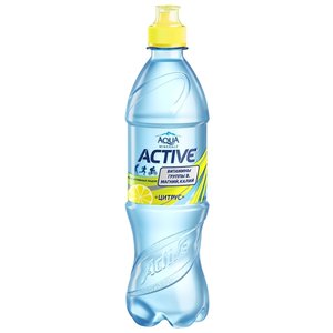 Вода питьевая Aqua Minerale Active негазированная Цитрус, спорт ПЭТ (фото modal nav 1)