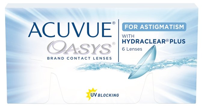 Acuvue OASYS for Astigmatism with Hydraclear Plus (6 линз) (фото modal 1)