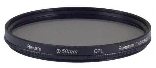 Светофильтр поляризационный круговой Rekam CPL 58 мм (фото modal 1)