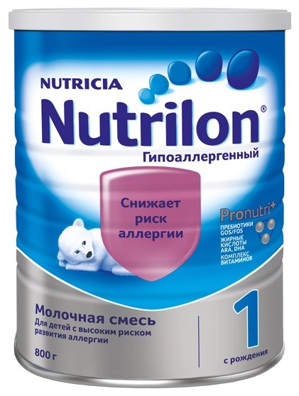 Смесь Nutrilon (Nutricia) 1 гипоаллергенный (c рождения) 800 г (фото modal 1)