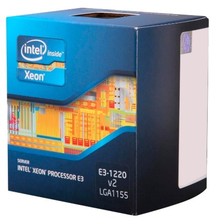 Процессор Intel Xeon E3-1220V2 Ivy Bridge-H2 (3100MHz, LGA1155, L3 8192Kb) (фото modal 1)