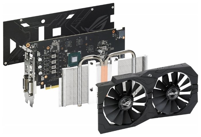 Видеокарта ASUS GeForce GTX 1050 Ti 1290MHz PCI-E 3.0 4096MB 7008MHz 128 bit 2xDVI HDMI HDCP Strix Gaming (фото modal 5)