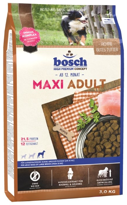Корм для собак Bosch Adult Maxi (фото modal 1)