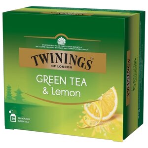 Чай зеленый Twinings Green tea & Lemon ароматизированный в пакетиках (фото modal nav 7)