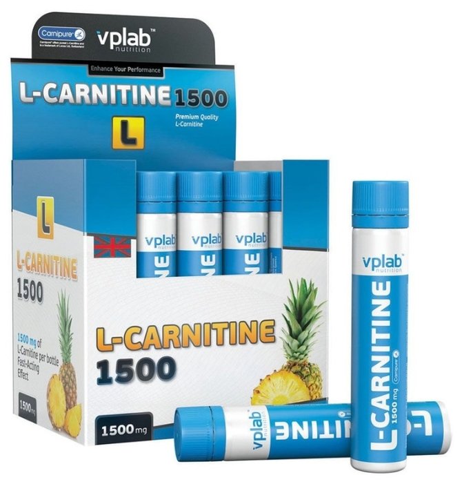 VP Laboratory L-Carnitine 1500 мг (20 ампул х 25 мл) (фото modal 1)