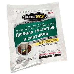 Roetech 106А средство для обслуживания дачных туалетов и септиков 0.075 кг (фото modal nav 1)