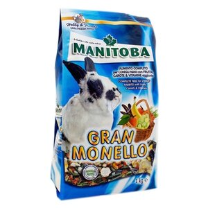 Корм для карликовых кроликов Manitoba Gran Monello (фото modal nav 1)