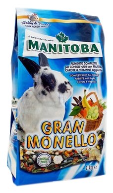 Корм для карликовых кроликов Manitoba Gran Monello (фото modal 1)