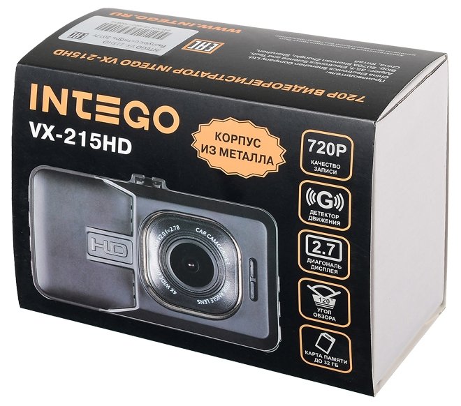 Видеорегистратор Intego VX-215HD (фото modal 5)