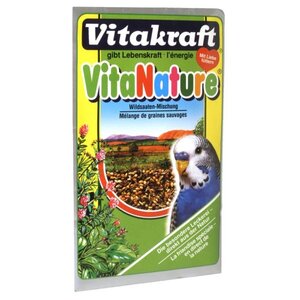 Добавка в корм Vitakraft Для волнистых попугаев с семенами луговых трав (фото modal nav 1)