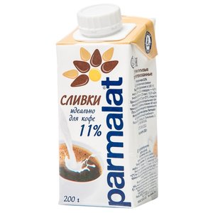 Сливки Parmalat ультрапастеризованные 11%, 200 г (фото modal nav 1)