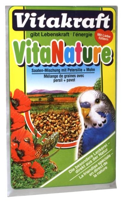 Добавка в корм Vitakraft VitaNature Семена садовых трав (фото modal 1)