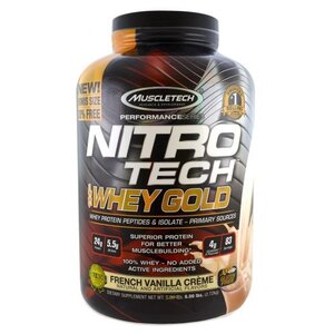 Протеин MuscleTech Nitro Tech 100% Whey Gold (2.51 кг) (фото modal nav 10)