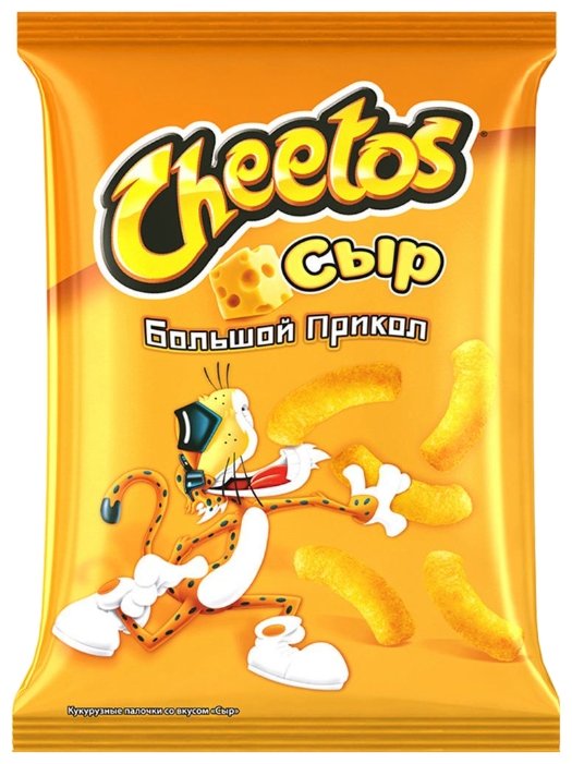 Кукурузные палочки Cheetos Сыр 85 г (фото modal 1)