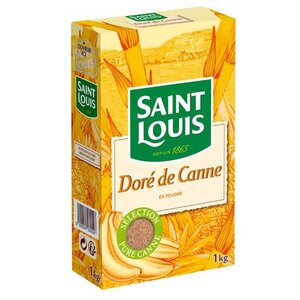 Сахар Saint Louis Тростниковый золотистый сахар-песок (фото modal nav 1)