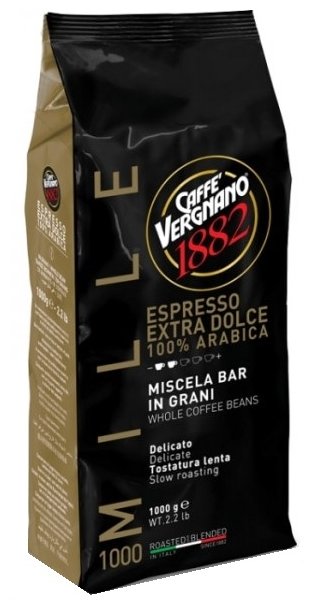Кофе в зернах Caffe Vergnano 1882 Espresso Extra Dolce (фото modal 1)