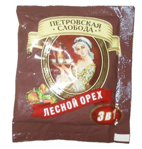 Растворимый кофе Петровская слобода 3 в 1 Лесной орех, в пакетиках (фото modal 4)
