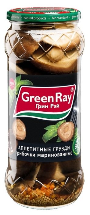 Грузди Green Ray маринованные (фото modal 1)