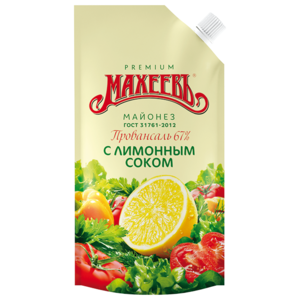 Майонез Махеевъ Провансаль с лимонным соком 67% (фото modal nav 1)