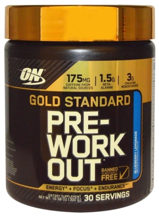 Предтренировочный комплекс Optimum Nutrition Gold Standard Pre-Workout (300 г) (фото modal 9)