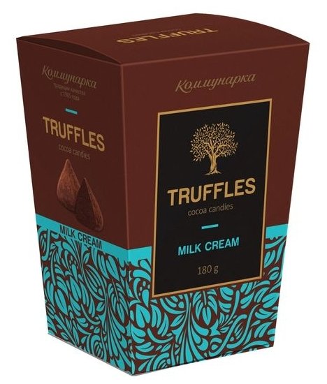 Набор конфет Коммунарка Truffles Milk Cream 180 г (фото modal 1)