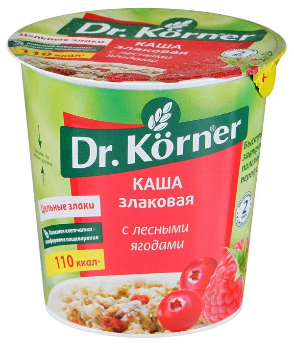 Dr. Korner Каша злаковая с лесными ягодами, 40 г (фото modal 1)