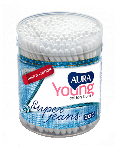 Ватные палочки Aura Young Super jeans (фото modal 1)