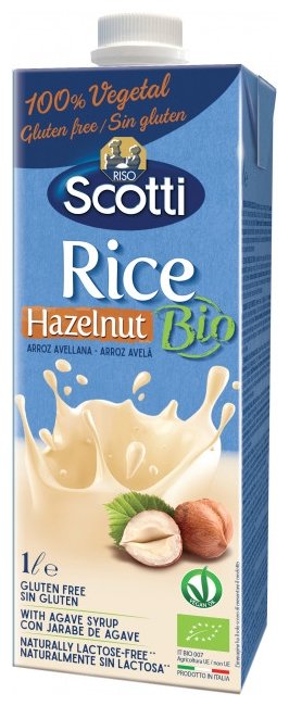 Рисовый напиток Riso Scotti с фундуком Rice Hazelnut (фото modal 1)