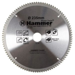 Пильный диск Hammer Flex 205-303 CSB AL 235х30 мм (фото modal nav 1)