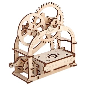 Сборная модель UGEARS Механическая шкатулка (фото modal nav 1)