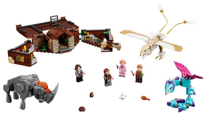 Конструктор LEGO Harry Potter 75952 Чемодан Ньюта Саламандера (фото modal 3)